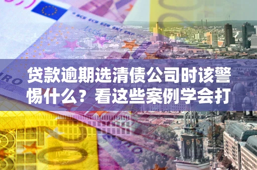济南贷款逾期选清债公司时该警惕什么？看这些案例学会打翻身仗