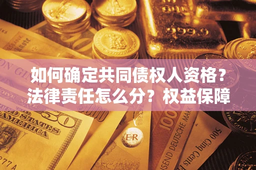 济南如何确定共同债权人资格？法律责任怎么分？权益保障技巧揭秘！
