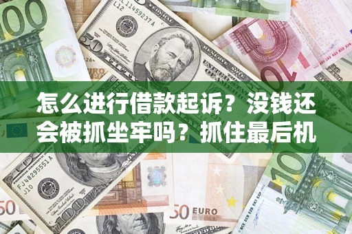 济南怎么进行借款起诉？没钱还会被抓坐牢吗？抓住最后机会！