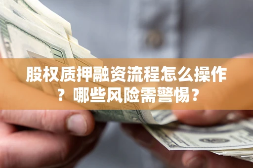 济南股权质押融资流程怎么操作？哪些风险需警惕？