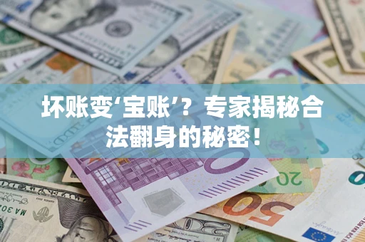 济南坏账变‘宝账’？专家揭秘合法翻身的秘密！
