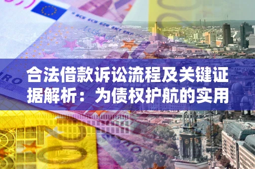 济南合法借款诉讼流程及关键证据解析：为债权护航的实用指南