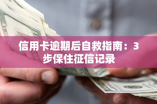 济南信用卡逾期后自救指南：3步保住征信记录