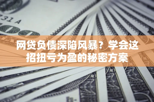 济南网贷负债深陷风暴？学会这招扭亏为盈的秘密方案