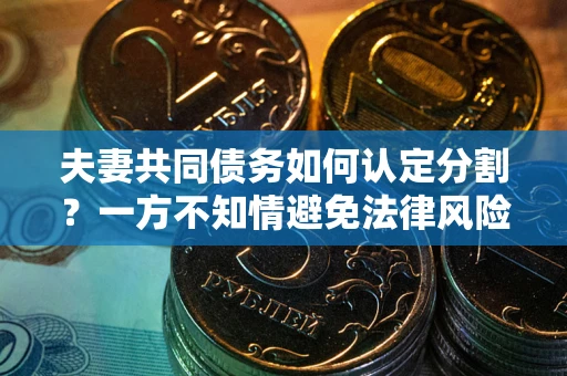 济南夫妻共同债务如何认定分割？一方不知情避免法律风险必看！
